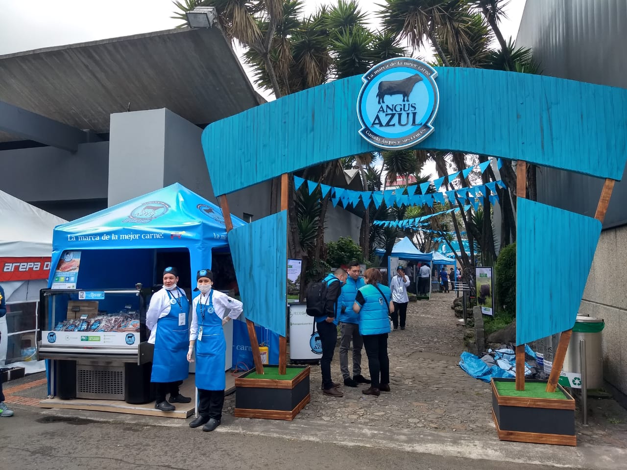 Stand ganadero Angus Azul